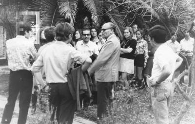 Visita alumnos y profesores del Instituto //José Hernández// de Colonia Barón (Prov. de La Pampa)