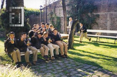 Alumnos de la Escuela Pompeya en Jardín Museo