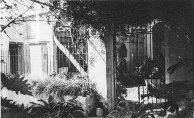 Segundo patio del Museo, vista desde el jardín