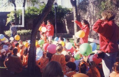 Niños Jardín Infantes en Día Internacional de los Museos