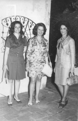 Sra. del Intendente E. H. Kolberg, Srta. Inspectora de Enseñanza, Sra. Susana Bruzone de Toffano