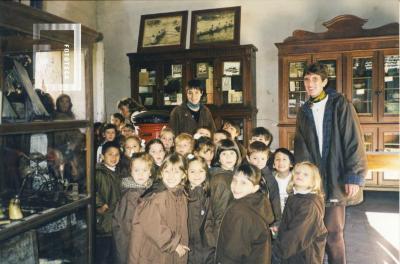 Niños Escuela Pompeya visitando Museo