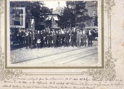 Alumnos del Colegio Nacional en excursión a Rosario