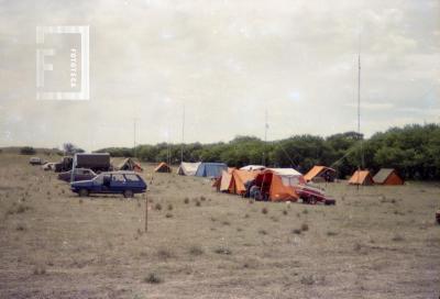 Concurso Radioaficionados //Emergencias 82//, en Parque Luro, La Pampa