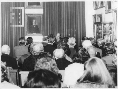 Conferencia de Miguel Angel Migliarini en el Museo Municipal