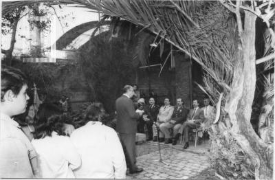 Aniversario de la Ciudad, S. Chervo (h) en su discurso