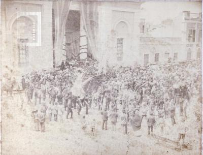 Funeral en la parroquia (hoy Catedral)