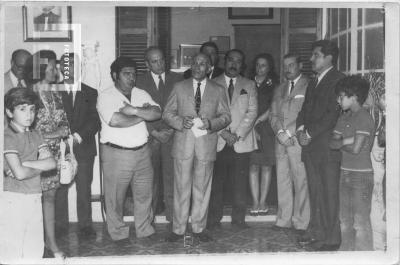 Inauguración Salas, Intendente Kolberg