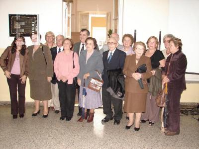 Grupo en acto Centenario del Colegio Nacional