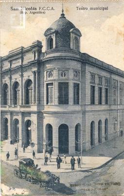 Teatro visto desde azotea esquina diagonal