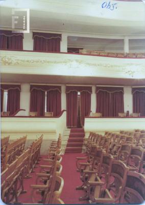 Interior Teatro, parte media de la platea