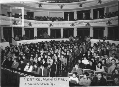 Teatro Municipal, concurrencia