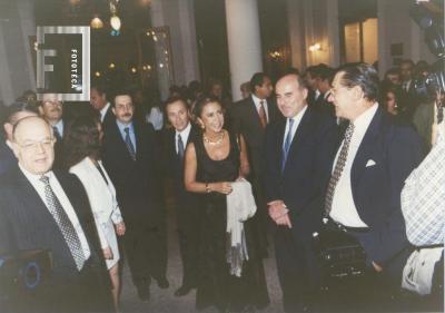 Festejos 250 Aniversario Fundación San Nicolás, Intendente con María Julia Alzogaray y otros