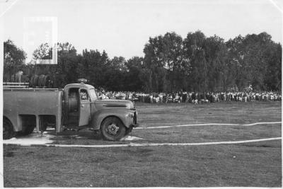 Exhibición Cuerpo Bomberos: Autobomba