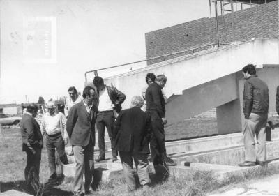 Matadero Nuevo, visita del Intendente Alonso