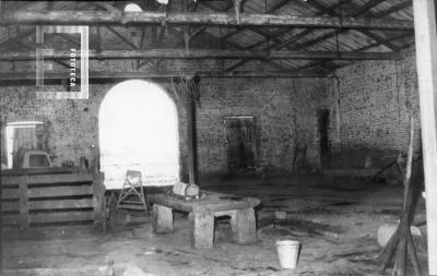 Interior del viejo Matadero Municipal