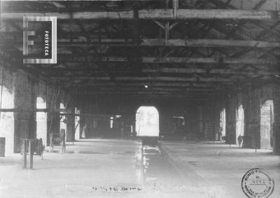 Interior del viejo Matadero Municipal