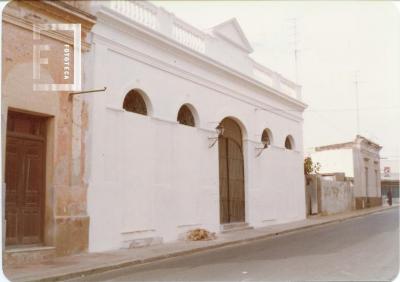 Frente del edificio en el que funciona el Sector Tradicional del Museo, ex Mercado Norte