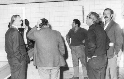 Matadero Nuevo, visita del Intendente Alonso
