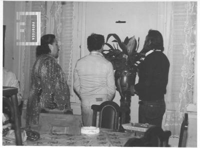 Grupo Aleph. Filmación de //El hombre del primer piso//