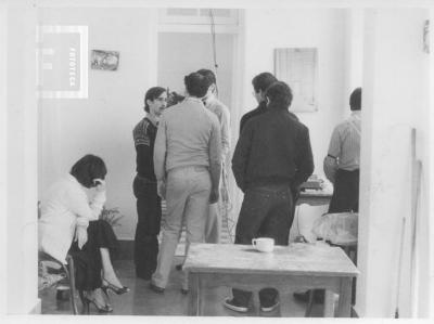 Grupo Aleph. Filmación de //El hombre del primer piso//