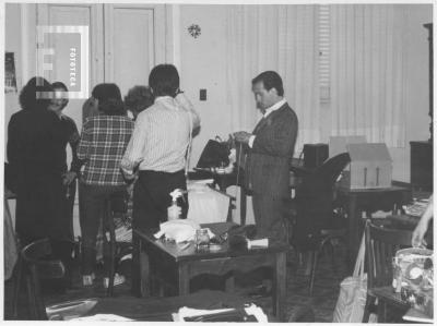 Grupo Aleph. Filmación de //El hombre del primer piso//