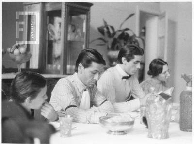 Grupo Aleph. Filmación de //El hombre del primer piso//