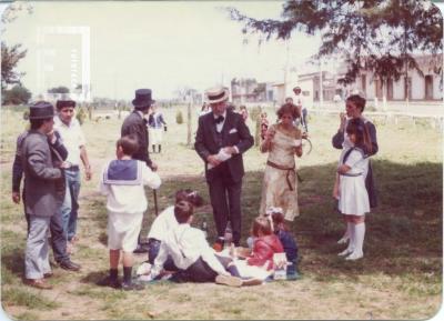 Grupo Aleph. Filmación de //El hombre del primer piso//