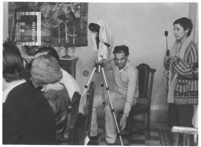 Grupo Aleph. Filmación de //El hombre del primer piso//