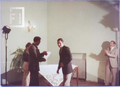 Grupo Aleph. Escenas durante rodajes
