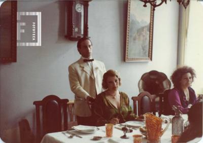 Grupo Aleph. Filmación de //El hombre del primer piso//