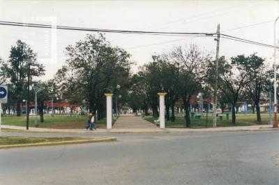 Plaza 14 de Abril, Francia esq. Viale, inauguración remodelación