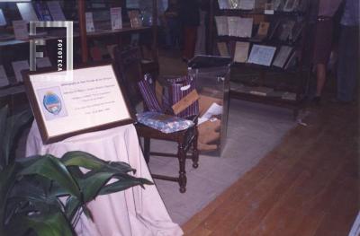Stand del Museo, III Feria del Libro en San Nicolás