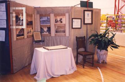 Stand del Museo, III Feria del Libro en San Nicolás
