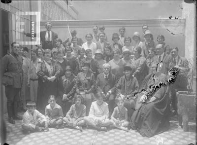Grupo familiar Cnel. Lucio Somoza