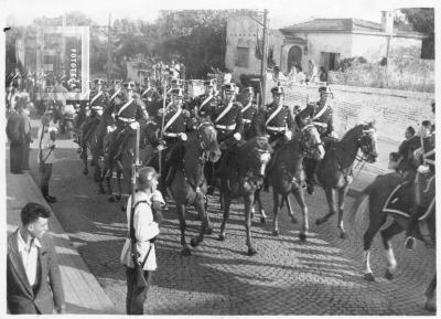 Desfile Granaderos Inauguración Monumento a San Martín y Primer Combate Naval