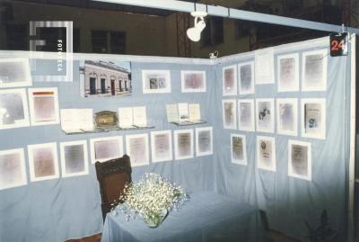 Stand del Museo, 1a. Feria del Libro en San Nicolás