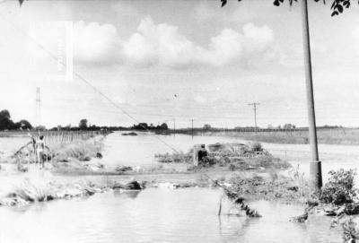 Zona de La Emilia. Inundación.