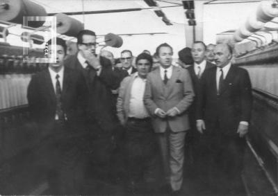 La Emilia. 80º Aniversario. Funcionarios, directivos e Intendente Sr. Alonso
