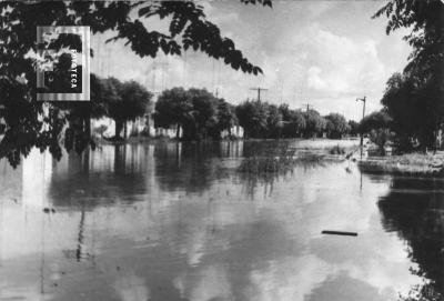 La Emilia. Inundación.