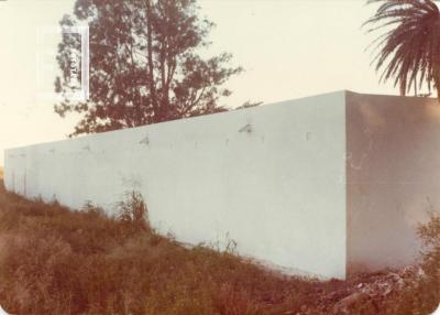 Cementerio Gral. Rojo. Obras, 1978-80