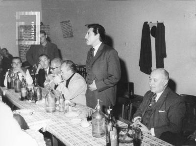 Dr. Alejandro Luis Romero en Club 1º de Mayo, La Emilia