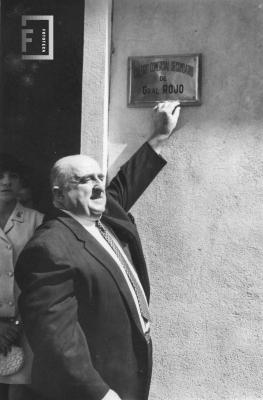 Gral. Rojo. Inauguración Colegio Comercial Secundario