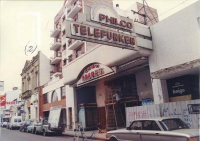 Calle de la Nación entre Urquiza y 9 de Julio