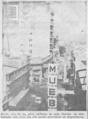 Calle de la Nación hacia Bolívar