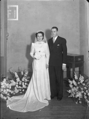 Pareja novios