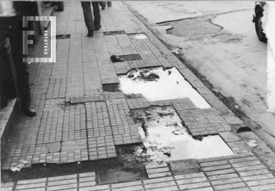 Calle Mitre entre Urquiza y 9 de Julio