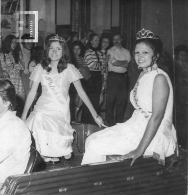Marina Facciano y Noemí del Valle, Princesas, Fiesta de la Primavera 1972