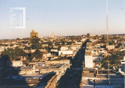 Calle 25 de mayo, vista desde lo alto