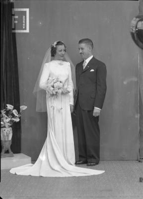 Pareja novios